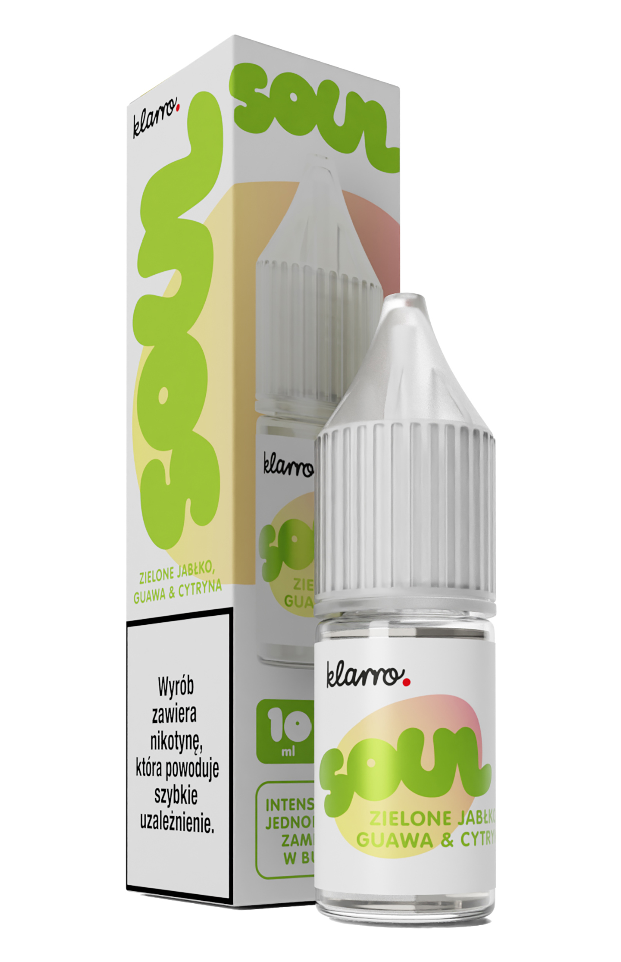 KLARRO SOUL ZIELONE JABŁKO GUAWA CYTRYNA 20mg 10ml B26