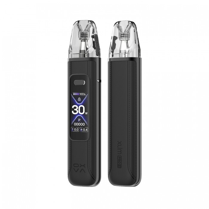 POD Oxva Xlim Pro 3 – Black leather