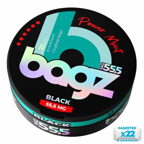BAGZ POWER MINT 55,5mg 6/6
