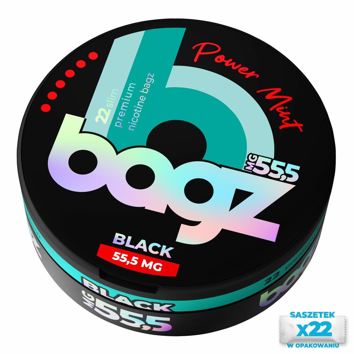 BAGZ POWER MINT 55,5mg 6/6