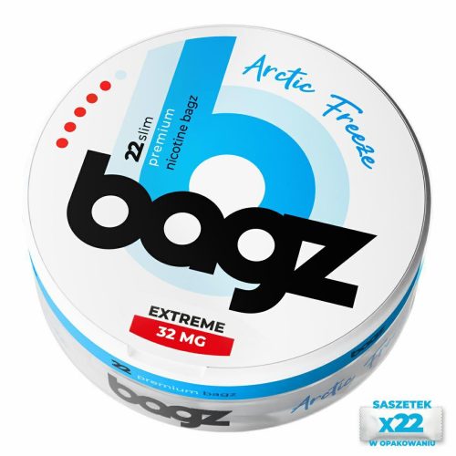 SASZETKI NIKOT. BAGZ ARCTIC FREEZE 16mg 3/6
