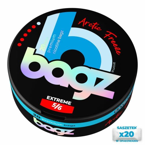 SASZETKI NIKOT. BAGZ ARCTIC FREEZE 32mg 5/6