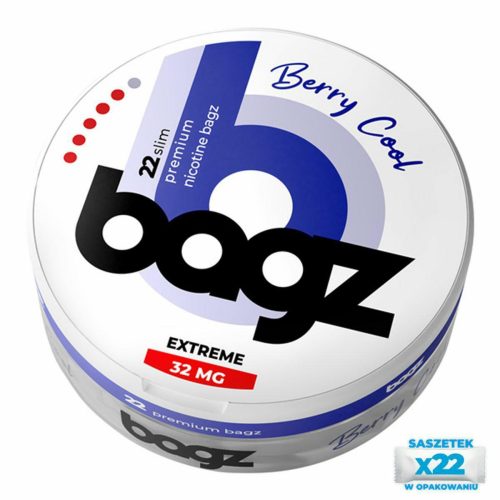 SASZETKI NIKOT. BAGZ BERRY COOL 16mg 3/6