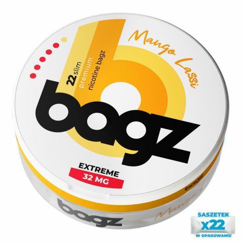 SASZETKI NIKOT. BAGZ MANGO LASSI 16mg 3/6