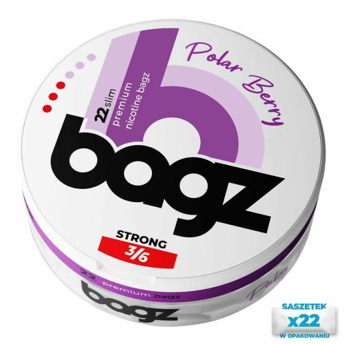 SASZETKI NIKOT. BAGZ POLAR BERRY 16mg 3/6