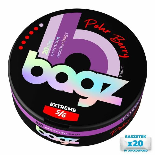 SASZETKI NIKOT. BAGZ POLAR BERRY 32mg 5/6