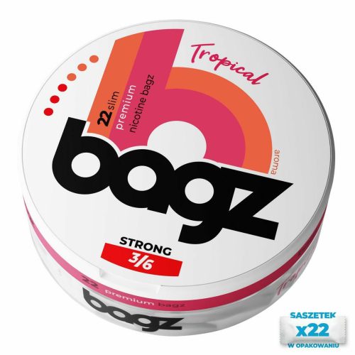 SASZETKI NIKOT. BAGZ TROPICAL 3/6
