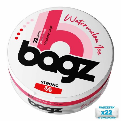 SASZETKI NIKOT. BAGZ WATERMELON ICE 16mg 3/6