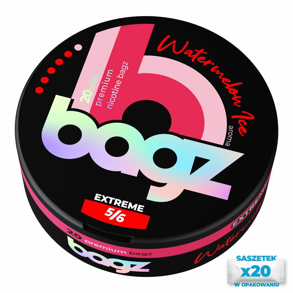 SASZETKI NIKOT. BAGZ WATERMELON ICE 32mg 5/6
